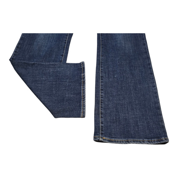 Levi's Classic Bootcut Jeans Womens Size 8 Blue Mid Rise Med Wash Casual Boho - Picture 8 of 12